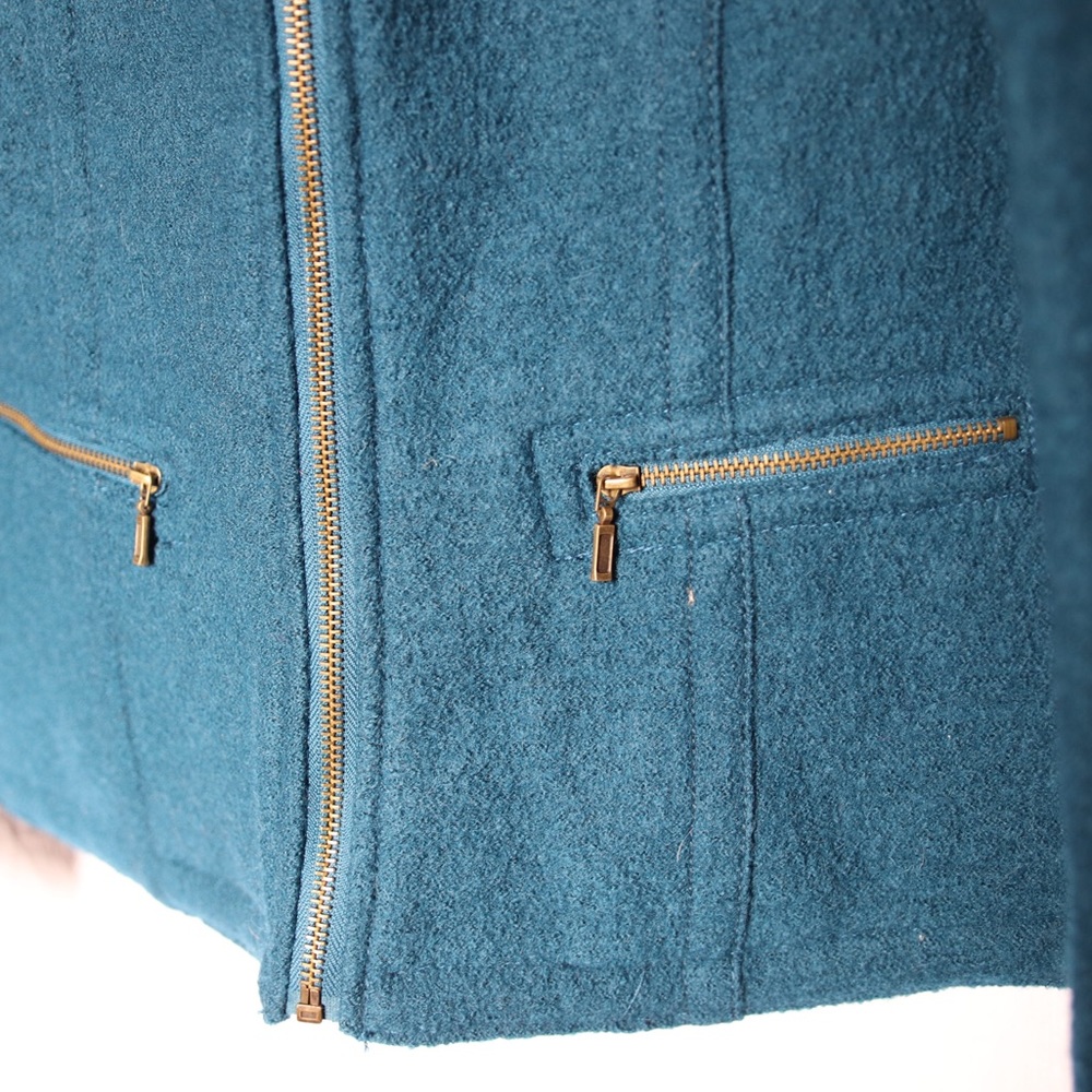 Blue Wool Jacket - Picture 4 of 5